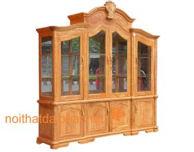 TỦ RƯỢU GÕ ĐỎ 2M MẪU ĐẸP