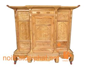 TỦ THỜ LỒI GÕ 1M53