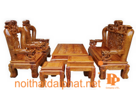 Bộ Salon Tay 16 Rồng Hương