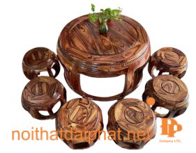 SALON THÚNG TRỐNG GỖ CẨM