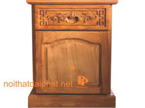 TỦ ĐẦU GIƯỜNG GÕ ĐỎ