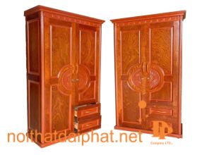 TỦ ÁO GHÉP PHỦ XOAN 1M2