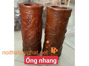 ỐNG NHANG GỖ CHẠM