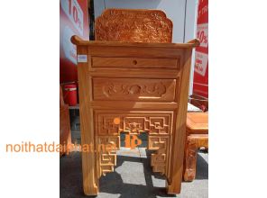 BÀN CÚNG NHỎ GỖ GÕ ĐỎ