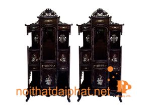 KỆ TRƯNG BÀY GỖ GỤ