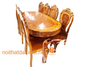 BÀN ĂN TRÀM 8 GHẾ 01