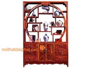KỆ TRANG TRÍ GỖ HƯƠNG