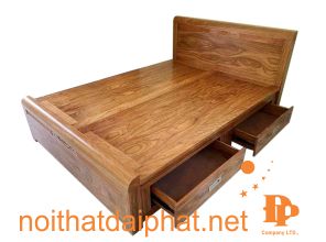 GIƯỜNG PHẢN HƯƠNG XÁM HỘC KÉO