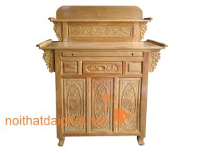 TỦ THỜ 2 TẦNG GỖ GÕ ĐỎ