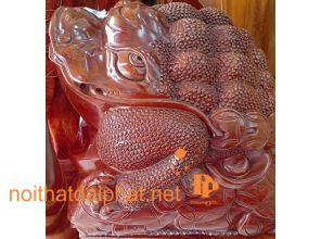 TƯỢNG CÓC GỖ HƯƠNG