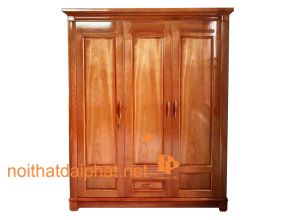 TỦ ÁO XOAN ĐÀO 3 CÁNH 02
