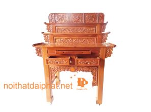 BÀN CÚNG GÕ 3 TẦNG