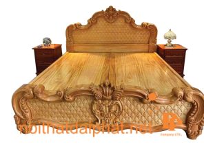 GIƯỜNG PHẢN GỖ GÕ ĐỎ 1