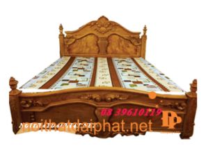 GIƯỜNG NỮ HOÀNG TRỤ DÀY