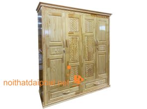 TỦ ÁO THÔNG GHÉP 4 CÁNH