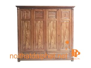 TỦ ÁO HƯƠNG XÁM 4 CÁNH