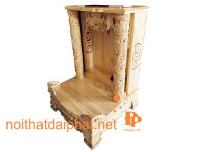 BÀN THỜ ÔNG ĐỊA  GỖ THÔNG TRỤ