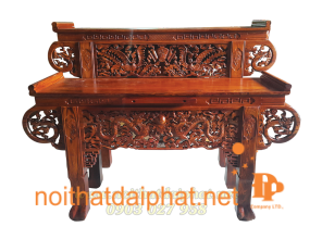 Bàn Thờ 2 Tầng Tay Cuốn 1m27