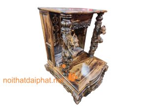 BÀN THỜ ÔNG ĐỊA GỖ MUỒNG RỒNG NỔI