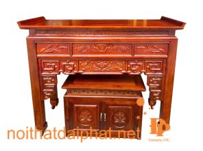 ÁN GIAN BÀN CON GỖ TRÀM 1M53 01