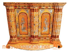 TỦ THỜ GÒ CÔNG 15 ĐŨA