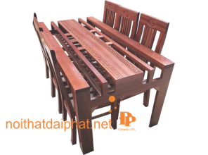 BÀN ĂN ZICZAC 8 GHẾ