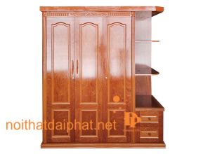 TỦ ÁO GHÉP PHỦ XOAN TRANG TRÍ
