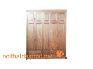 Tủ Áo 2 Tầng Gỗ Sồi