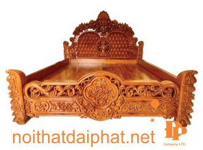 GIƯỜNG VIP GỖ GÕ ĐỎ