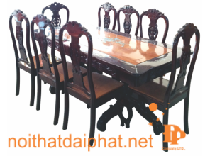 BÀN ĂN VUÔNG GỖ TRÀM