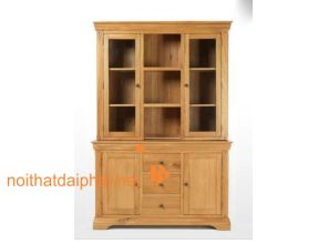 KỆ CHÉN BÁT GỖ SỒI 3