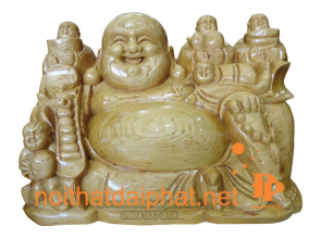 Tượng Di Lặc MS12 PơMu Ngũ Phúc