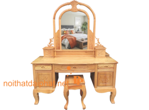 BÀN PHẤN GÕ ĐỎ