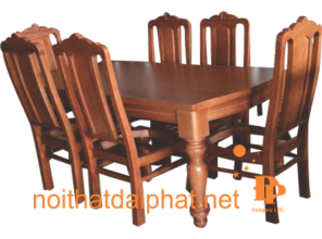 BÀN ĂN VUÔNG 6 GHẾ