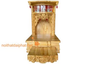 BÀN THỜ ÔNG ĐỊA ĐIỆN TỬ SỒI HỘC KÉO