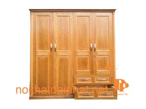 TỦ ÁO PHỦ SÒI/XOAN 1.6M