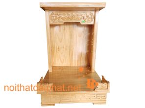 BÀN THỜ ÔNG DỊA TÀI LỘC GỖ SỒI