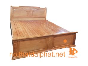 GIƯỜNG BÁN NGUYỆT GÕ ĐỎ