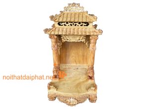 BÀN THỜ ÔNG ĐỊA MÁI NGÓI TRỤ LÂN