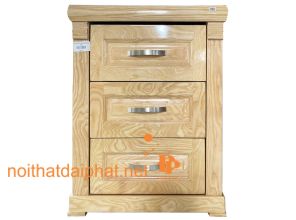TỦ ĐẦU GIƯỜNG GỖ SỒI 3 NGĂN