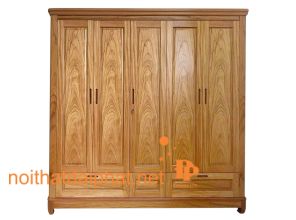 TỦ ÁO GÕ 4 CÁNH 06