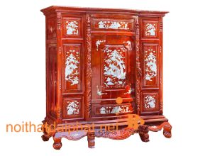 TỦ THỜ TRÀM CẨN 6 CHÂN 02