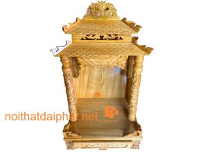 BÀN THỜ ÔNG ĐỊA MÁI NGÓI TRỤ GÕ
