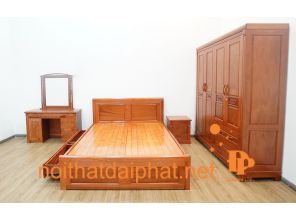 BỘ COMBO GIƯỜNG TỦ  GỖ XOAN ĐÀO