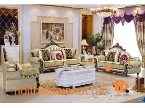 SOFA TÂN CỔ ĐIỂN CAO CẤP 010