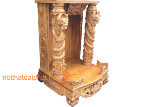 BÀN THỜ RỒNG CUỐN RỒNG MÂY