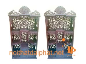 KỆ TRƯNG BÀY GỖ GỤ
