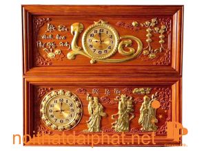 TRANH ĐỒNG HỒ GỖ HƯƠNG 01