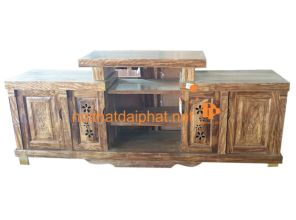KỆ TIVI GỖ HƯƠNG XÁM 07