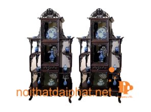 KỆ TRƯNG BÀY GỖ GỤ